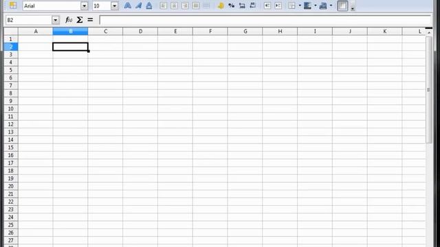1 -  LibreOffice-Calc, OpenOffice-Calc, Excel Tutorial -- A First Look