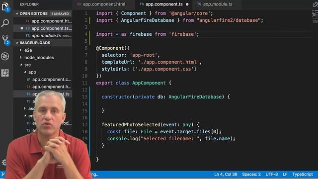 Angular with Firebase course - Firebase Storage - 02 Image Uploads смотреть онлайн