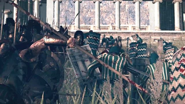 300 Spartans vs 10000 Persians Siege of Sparta Rome 2 Total War смотреть онлайн