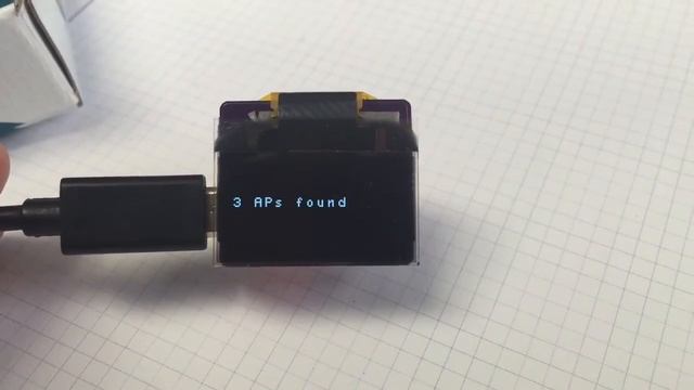 ESP8266 running Wifi Scan Sketch смотреть онлайн