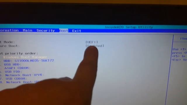 Установка Windows на ноутбук ACER es 17 смотреть онлайн