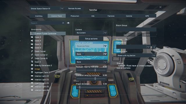 Space Engineers | How to build custom turret смотреть онлайн