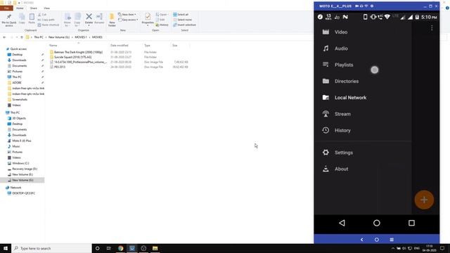 VLC local network cofiguration | Streaming multimedia files from PC to smartphones/other devices смотреть онлайн