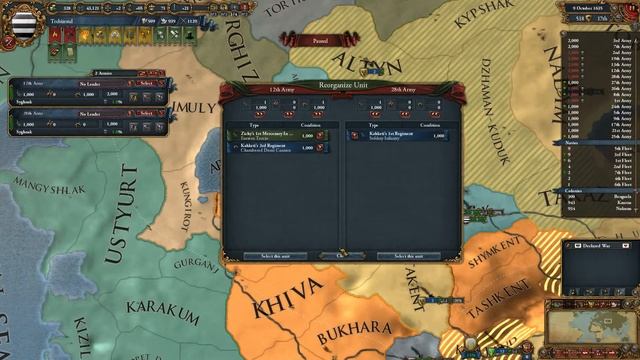 Europa Universalis IV (EU4) Art of War Let's Play - Trebizond - #96 "Land Grab and Doom Stack" смотреть онлайн