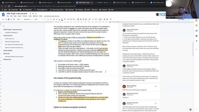 Kubernetes SIG Auth 2022-01-25 KMS #5 смотреть онлайн