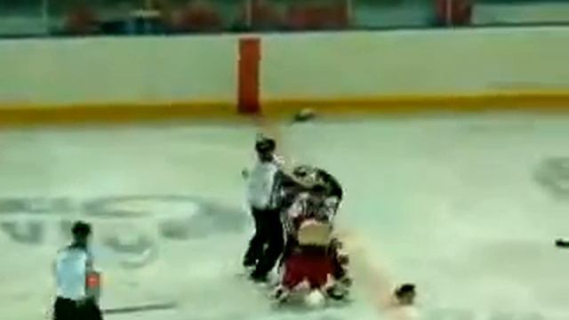 Hockeyfighters.cz  Darcy Verot Vs Svitov.wmv