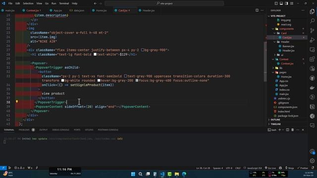 Ecommerce Project with React part 1 смотреть онлайн