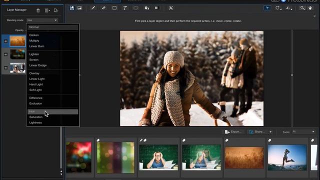 PhotoDirector 8 Create Your Own Overlays Using Layers (spoken step-by-step) смотреть онлайн