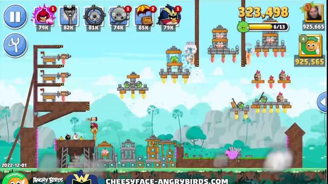 Angry Birds Friends Tournament 1167 All Levels Power UP Walkthrough смотреть онлайн