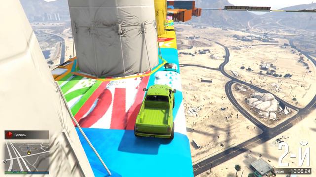 СОБРАЛИ ЛЮТУЮ ПРОБКУ НА СКИЛЛТЕСТЕ В GTA 5 ONLINE смотреть онлайн