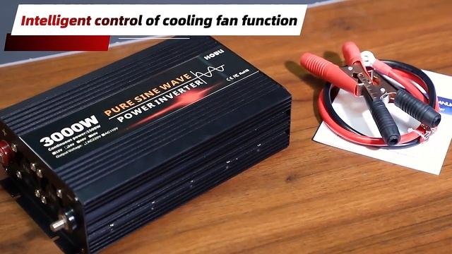 HOULI Pure Sine Wave Power Inverter 3000W 12V 24V 220V смотреть онлайн