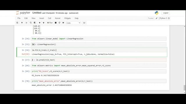 Linear Regression workflow with Python | Machine learning Lecture 7 | Zero to hero Machine Learning смотреть онлайн