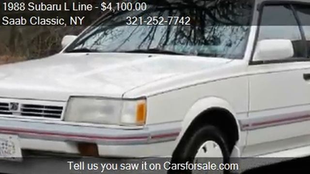 1988 Subaru L Line 4wd Turbo for sale in Staten Island, NY 1 смотреть онлайн