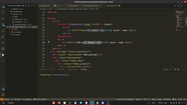 Laravel realtime chat sử dụng redis - socketio смотреть онлайн