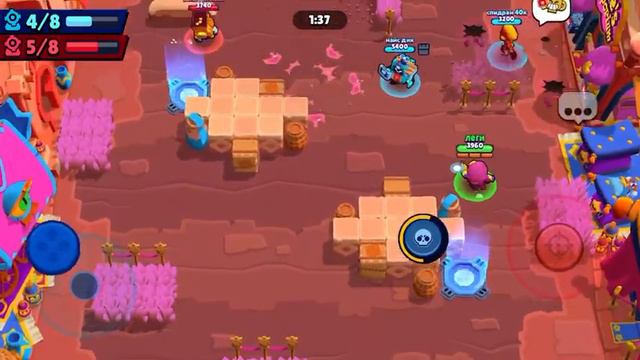 Тестирую новое обновление и новый режим „зачистка" Brawl stars смотреть онлайн