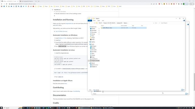Wie man Stable Diffusion installiert смотреть онлайн