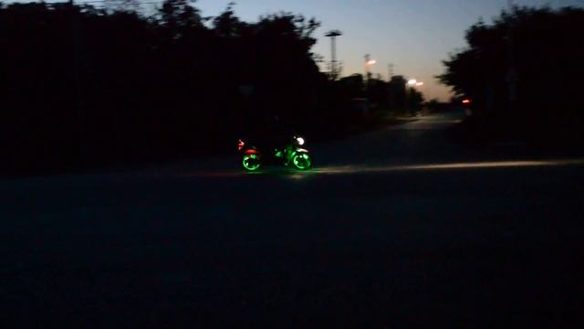 подсветка мотоцикла своими руками (конечный результат) смотреть онлайн