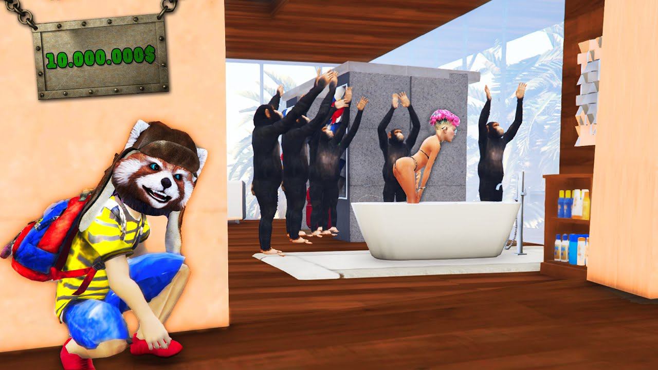 Я НАШЕЛ СЕКРЕТНЫЙ ДОМ СТАРШЕГО БРАТА ЗА 10.000.000 $ В ГТА 5 РП смотреть онлайн