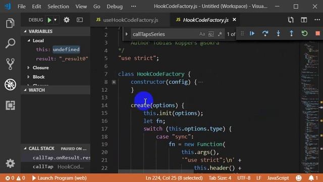 2 0、源码分析 webpack HookCodeFactory类callTapsSeries смотреть онлайн
