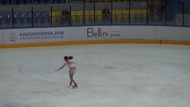 Фигурное катание Милена Жукова 11 лет. ПП 1 спорт. разряд смотреть онлайн