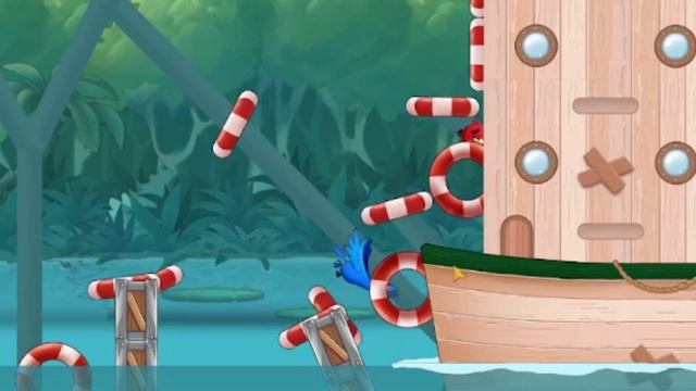 Angry Birds Rio Glitch смотреть онлайн