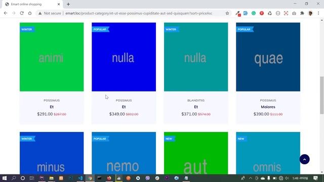 19. Multivendor ecommerce in laravel 8 | filter the products & auto-load products using ajax. смотреть онлайн
