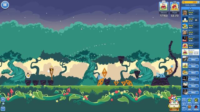 Angry Birds Friends Pig Tales Level 2 High Score 77k with Mushbloom смотреть онлайн