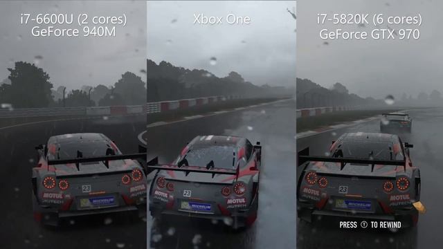 Forza Motorsport 7 Demo: Comparison between Xbox, Desktop PC and Surface Book смотреть онлайн