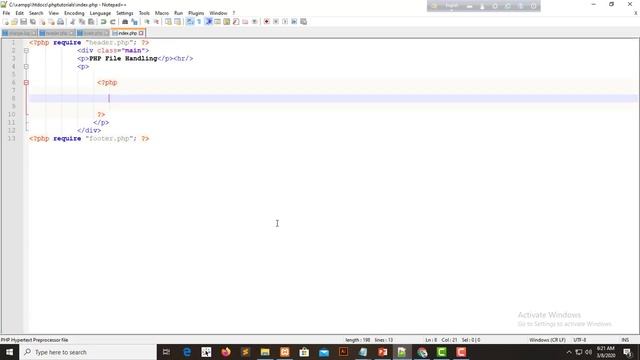 PHP Fundamentals Part - [35] : File Handling in PHP смотреть онлайн