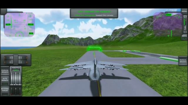Learn to Take Off The Air Craft - Turboprop Flight Simulator 3D #1 - Android Game play смотреть онлайн