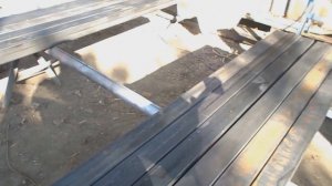 Чистим профильные трубы !!!