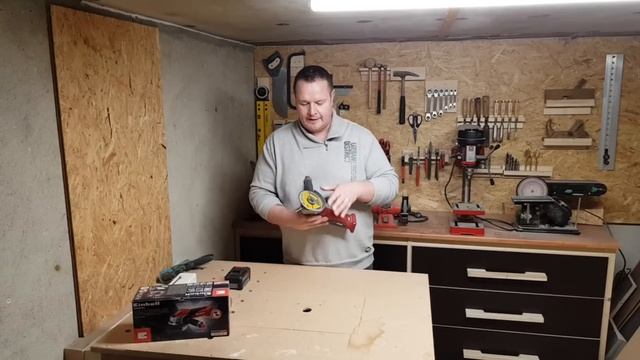 Praxistest - Einhell Akku Winkelschleifer TE-AG 18 Li Set Power X-Change - Test