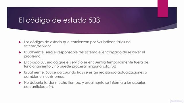 En qué consiste el Error 503 de HTTP y cómo se puede resolver смотреть онлайн