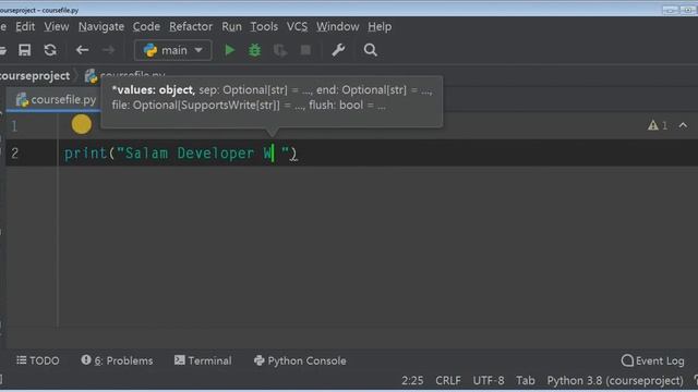 Python Hello World Program | First Python Program | python Tutorials For Beginners to advanced | #7 смотреть онлайн