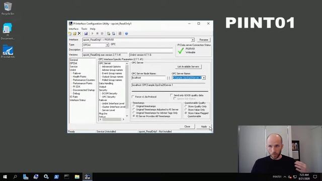 PI System Admin: Basics - Interface Configuration смотреть онлайн