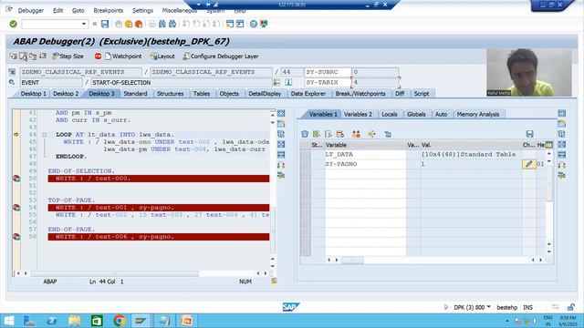 52 - ABAP Programming - Classical Report Events - END-OF-PAGE Part2