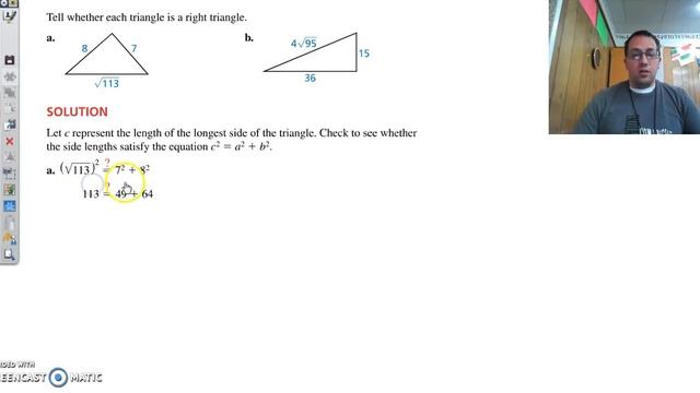 9 1 Pythagorean Theorem смотреть онлайн