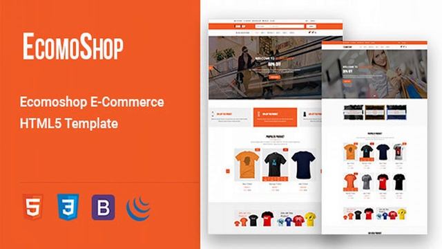 EcomoShop - E-commerce HTML5 Template | Themeforest Website Templates and Themes смотреть онлайн