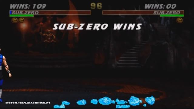 Ultimate Mortal Kombat 3 - Sub-Zero fatality, animality, friendship, babality смотреть онлайн