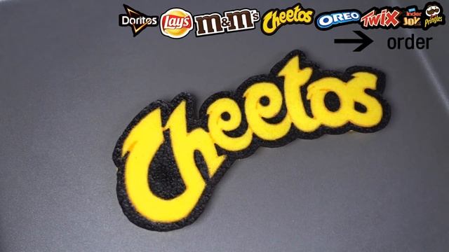 snack brand logo pancake art - oreo, twix, doritos, pringles, kinder joy, cheetos, m&m's смотреть онлайн