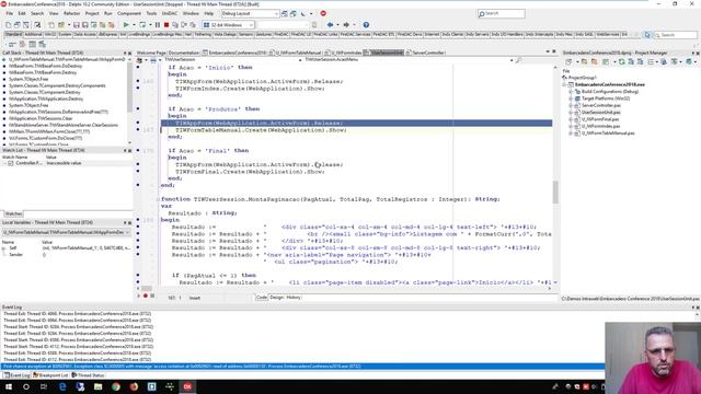 EC2018: Delphi Web com Intraweb e Bootstrap смотреть онлайн