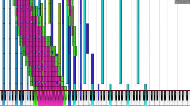 [BLACK MIDI] Touhou 8 - History of the Moon 589K notes ~ EpreTroll смотреть онлайн