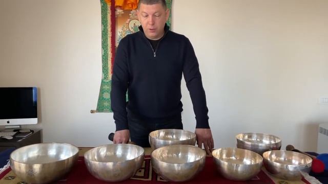 Поющие чаши Healingbowl Professional Silver / Купить поющие чаши смотреть онлайн