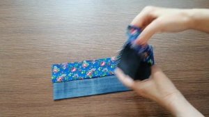 Как сшить повязку на голову из старых джинсов. #Сидим дома.