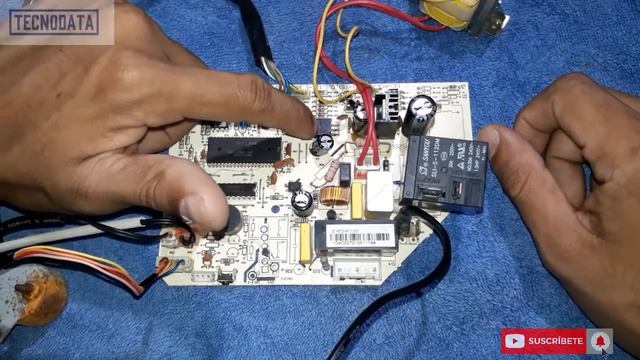 REPARACION TARJETA AIRE ACONDICIONADO SPLIT, EXPLICO COMO FUNCIONA!!