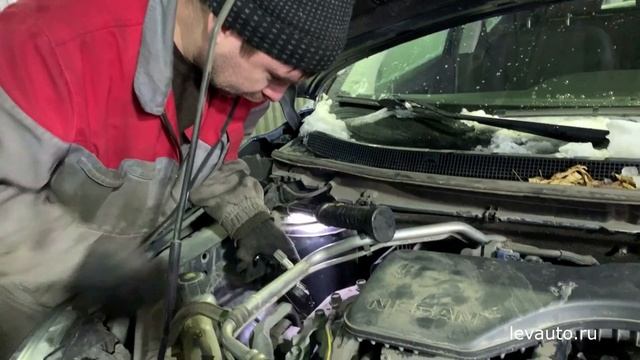 NISSAN QASHQAI , "троит" и не тянет, ошибки P0014, P0011, а также P1337, P1338, P1339 и P1340. смотреть онлайн