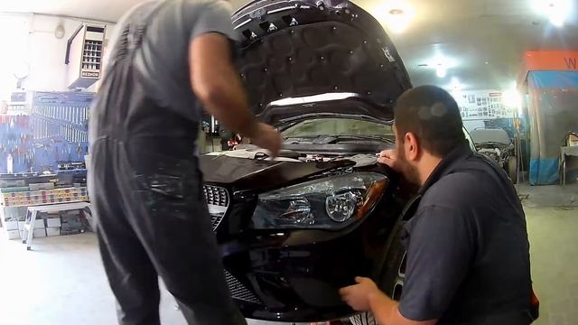 Mercedes Benz CLA Кузовной ремонт в Армении/Body repair in Armenia смотреть онлайн
