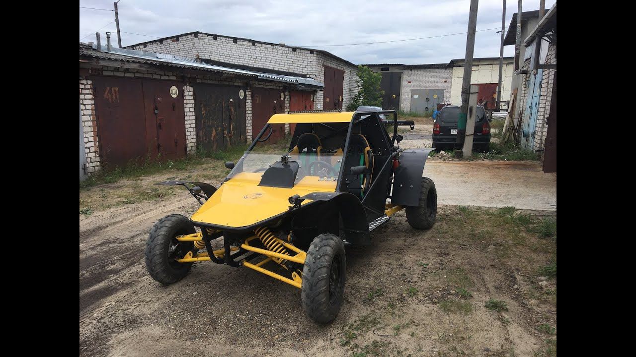 Самодельный БАГГИ. Технический обзор. смотреть онлайн