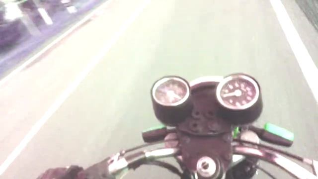 Разбил новый мотоцикл