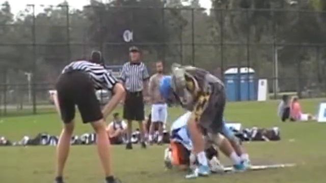 Paradise Shootout 2013, Maryland Wild's John Perrott Winning A Face-Off смотреть онлайн